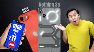 Nothing phone 3a is here  iPhone SE4  Jio 10GB Data Rs11  Realme UI 60 Updates iQOO Neo 10 [upl. by Alanah]