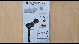 byschulz Stem Quill Twist ProSDS Vorbau 80mm Twistfunktion Winkelverstellbarkeit SDS System [upl. by Enomsed]