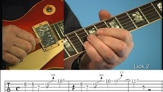 Melodic Blues Guitar Lesson [upl. by Keyte]