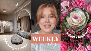 RODZINNY OBIAD URODZINOWY  NAJPIÄKNIEJSZY SALON SUKIEN ĹšLUBNYCH  WEEKLY VLOG [upl. by Lilah]