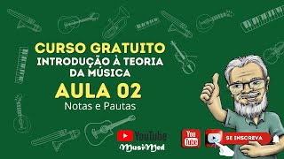 2 Introdução à Teoria da Música Aula 02 Notas e Pautas [upl. by Suhsoj]