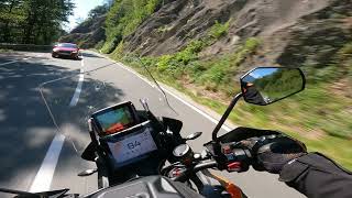 KTM 1290 Superadventure S 2023  Hochkönigstraße mit Dientner und Filzensattel  Uncut Motorsound [upl. by Airbmat836]