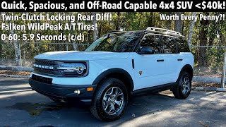 2024 Ford Bronco Sport Badlands TEST DRIVEFULL REVIEW [upl. by Melvyn]