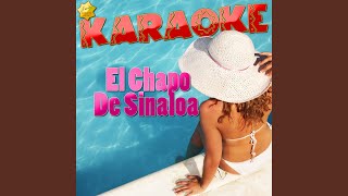 Terrenal Popularizado por el Chapo de Sinaloa Karaoke Version [upl. by Ferrand]