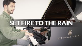 Set Fire To The Rain  Adele  Piano Cover  Sheet Music [upl. by Bayer]