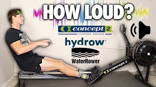 How LOUD Are Rowing Machines SOUND TESTS amp ANALYSIS [upl. by Ynhoj966]