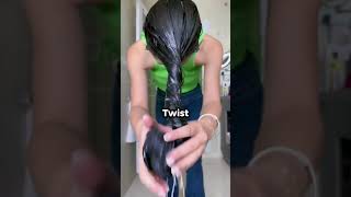 Stop using conditioner the old way Try this instead HairHacks HealthyHair hairgoals shinyhair [upl. by Awe]