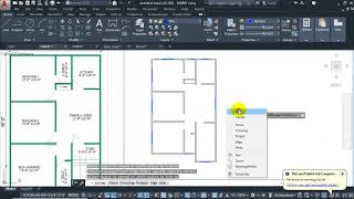 Image to Cad file Plan Draw Class6 [upl. by Maude]