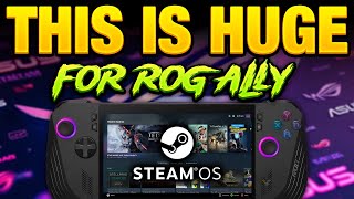 SteamOS is OFFICIALLY coming to Asus ROG Ally X THIS IS BIG [upl. by Weidman871]