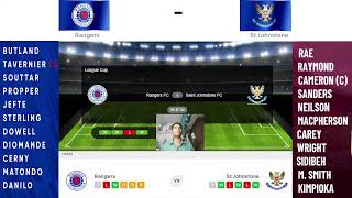 Rangers vs St Johnstone Live Streaming  Scottish League Cup  St Johnstone vs Rangers Live [upl. by Samuel211]