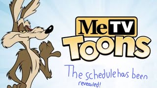 The MeTV Toons Schedule has been revealed [upl. by Rayna712]