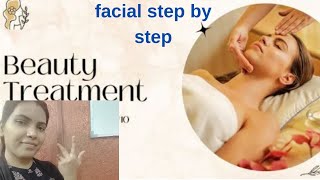 facial stepfacialforglowingskin facialmask facial takenickfacialtyperight process of facial [upl. by Neuburger885]