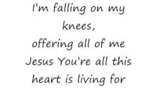 Hungry Falling On My Knees  Kathryn Scott lyrics [upl. by Anyotal]