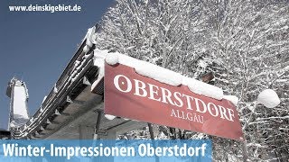 WinterImpressionen Skigebiet Oberstdorf  Visual Vibes [upl. by Aihtela]