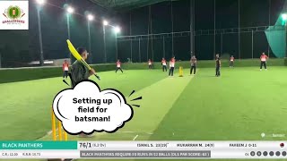 How to set fielding in Turf Cricket  Turf Box Cricket Wickets  field fielding fielder bowling [upl. by Aicenra]