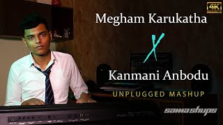 Megham Karukatha X Kanmani Anbodu Tamil unplugged mashup  samashups [upl. by Iaka]