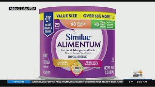 FDA Warns Parents Not To Use Some Similac Alimentum And EleCare Powdered Infant Formula [upl. by Ycak]