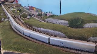 N Scale Amtrak Auto Train at the Manassas Railway Festival [upl. by Milak234]