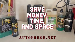 Save Money Time Space With This 1 Product Auto Detailing Car Washing Autoforgenet [upl. by Divadnahtanoj635]