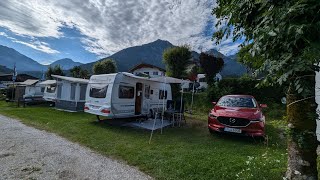 Campingplatz Inntal Tirol Wiesing kurz vorm Zillertal [upl. by Eseuqcaj]