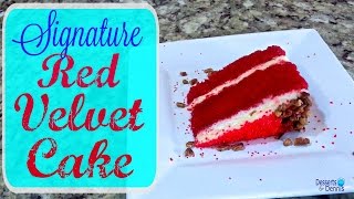 How to Make a SUPER Moist Red Velvet Cake From Scratch [upl. by Eisak]