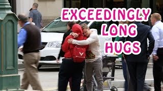 Awkwardly Long Hugs Prank [upl. by Horlacher]