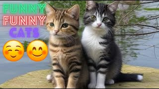 Funniest Cat Videos In The World 😹Funny Cat Videos On Youtube😂 Funny Cat Videos Compilation😺50 [upl. by Keram11]