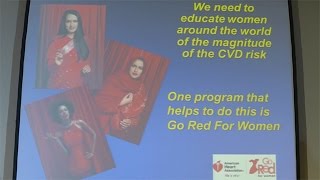 Go Red for Women Campaign  2016 World Congress of Cardiology amp Cardiovascular Health [upl. by Skipton326]