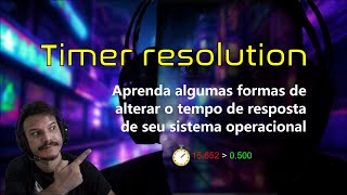 Como resolver timer resolution  15650 para 0500 [upl. by Einnij]