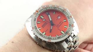 Doxa Sub 1500T Professional VC50 Luxury Watch Review [upl. by Aeniah962]