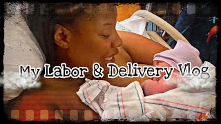 Our Labor amp Delivery Vlog  🩷 Unveiling the gender of our BABY 💙  No epidural or Pain meds 💊💉 [upl. by Ineslta755]