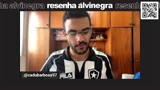 RESENHA DO ALMOÇO  PRÉ JOGO  BOTAFOGO X CRICIÚMA [upl. by Latimer]