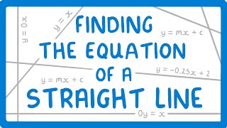 GCSE Maths Revision  Mastering Straight Line Graphs for Grade 9  Exam Tips amp Tricks [upl. by Emirej881]