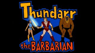 Classic TV Theme Thundarr the Barbarian [upl. by Oznohpla]