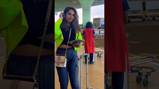 Avika Gor Cute Looks At Spotted At Airport  Avika Gor Latest Video [upl. by Dilks]