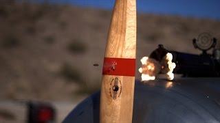 Bullets vs Propeller in Slow Motion  The Slow Mo Guys [upl. by Bunch]