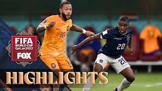 Netherlands vs Ecuador Highlights  2022 FIFA World Cup [upl. by Manoop]