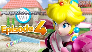 Mario Kart Wii Gameplay Walkthrough Part 4  Princess Peach 50cc Leaf Cup amp Lightning Cup [upl. by Hannover]