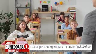 DISTINCȚII PREZIDENȚIALE „MERITUL PENTRU ÎNVĂȚĂMÂNT” [upl. by Nivlek]