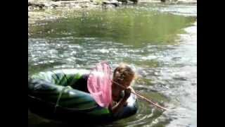 Fishin for Crayfish on the Cowichan River [upl. by Eisyak]