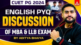 CUET PG 2025 English Grammar LLB amp MBA  COQP11 amp COQP12 [upl. by Namrehs18]