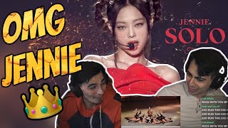 JENNIE BLACKPINK  SOLO Remix Version  2021 THE SHOW Reaction [upl. by Luehrmann193]