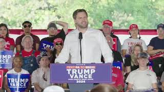 FULL VIDEO JD Vance MAGA Rally in Leesport Pennsylvania Sept 21 [upl. by Yvel38]