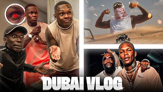 Israel Adesanyas Epic Dubai Vacation Ft Khaby Lame amp Rick Ross [upl. by Thorwald]