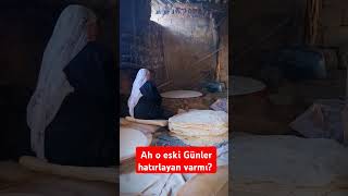 Ah köyüm kimler hatırlıyor eski günlerisıcacık yufka ekmek ve yağlamaAbone ol kaç beğeni gelecek [upl. by Ahseet]