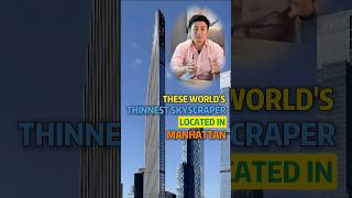 These World‘s Thinnest Skyscraper located in Manhattan USA——Steinway Tower🏗️🏙️usa stienwaytower [upl. by Dorlisa431]