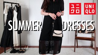 5 MUSTHAVE UNIQLO SUMMER DRESSES  Outfit Ideas amp Styling Tips [upl. by Peirce]