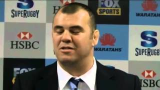 HSBC Waratahs announce Michael Cheika as new head coach [upl. by Krauss]