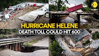 Hurricane Helene At Least 130 People Dead With Communities ‘Wiped Off The Map’  WION Originals [upl. by Euginom]