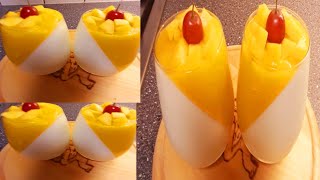 Mango Panna Cotta RecipeCebuana in Netherlands [upl. by Gauldin]